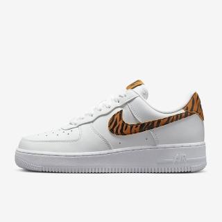 【NIKE 耐吉】WMNS AIR FORCE 1 07 女鞋 休閒鞋 運動鞋 白 虎紋(DD8959108)