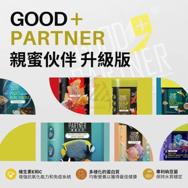 【海豐飼料】親蜜伙伴GP+慈鯛健康藍藻配合飼料 中粒480g(專為血鸚鵡 花羅漢等慈鯛科設計)