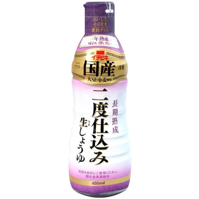 【Ichibiki】長期熟成醬油450ml/瓶