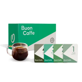 【Buon Caffe 步昂咖啡】國際高分評鑑Coffee Review濾掛咖啡1盒入 附提繩 禮盒(10gx20包/盒)