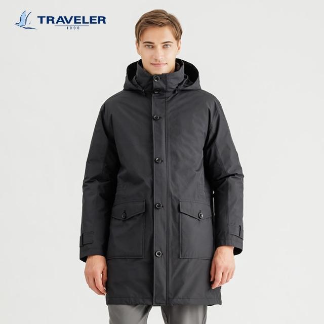 【TRAVELER 旅行者】男款Gore-Tex兩件式防水外套｜242TR117(GORE TEX/防水外套)