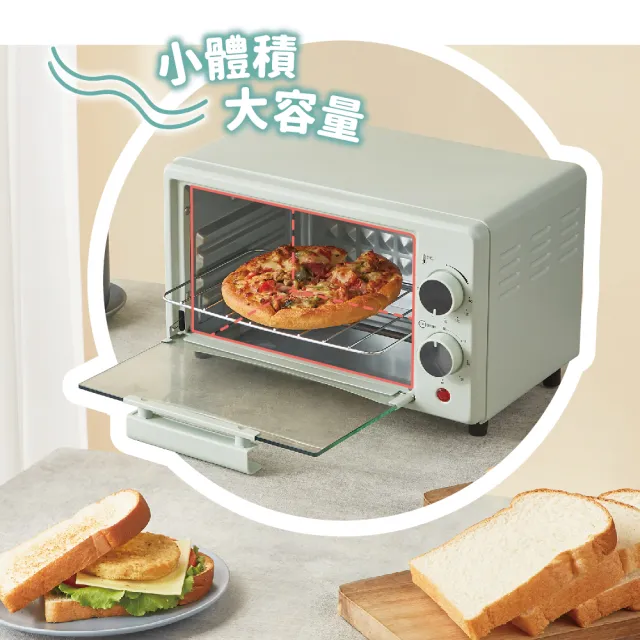 【Fujitek 富士電通】7L美型電烤箱 FTO-LN070(烤箱 電烤箱 小烤箱 早餐 下午茶)