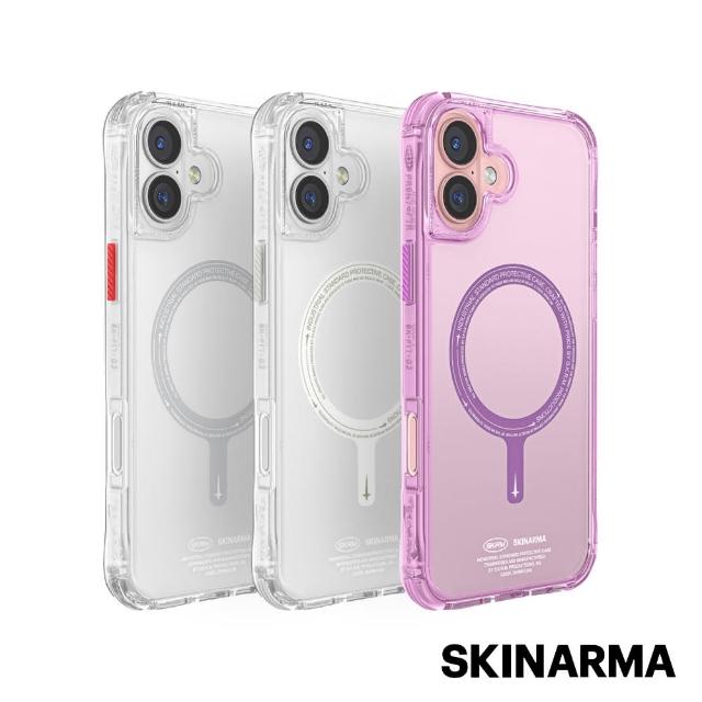 【Skinarma】iPhone 16 Plus 6.7吋 Saido 低調風格磁吸防摔手機殼 附扣具