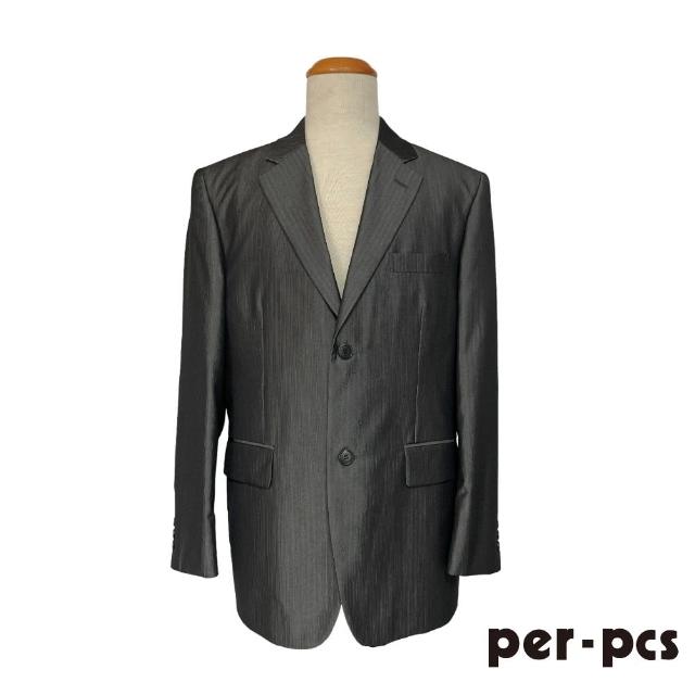 【per-pcs 派彼仕】紳士三釦西裝_亮灰(8P1500-8)