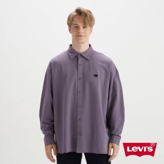 【LEVIS 官方旗艦】Skateboarding滑板系列 男款寬鬆版襯衫式外套 熱賣單品 A7098-0002