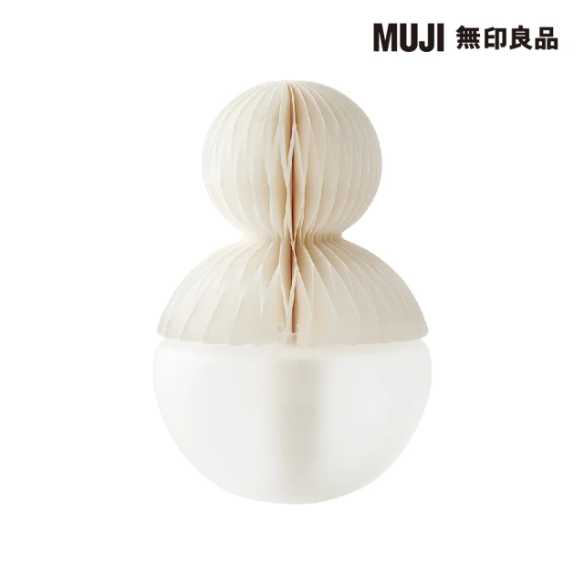 MUJI 無印良品 期間限定/玻璃擴香紙組.雪人