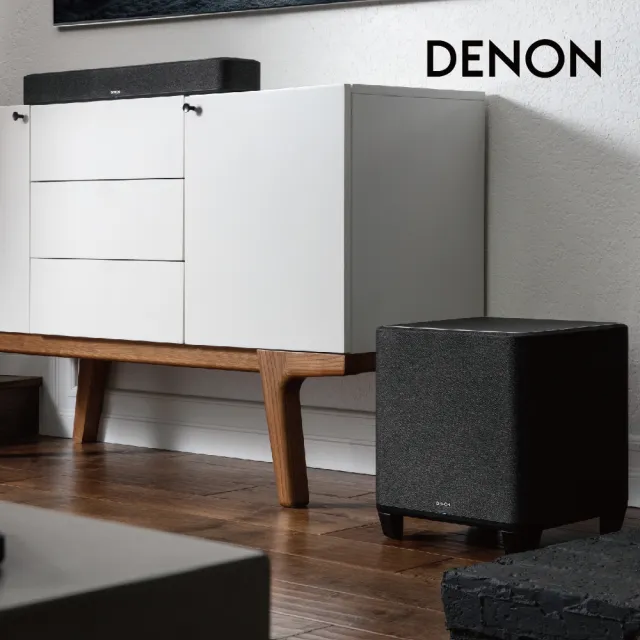【Denon 天龍】HOME 550 Soundbar+重低音組合(黑色)