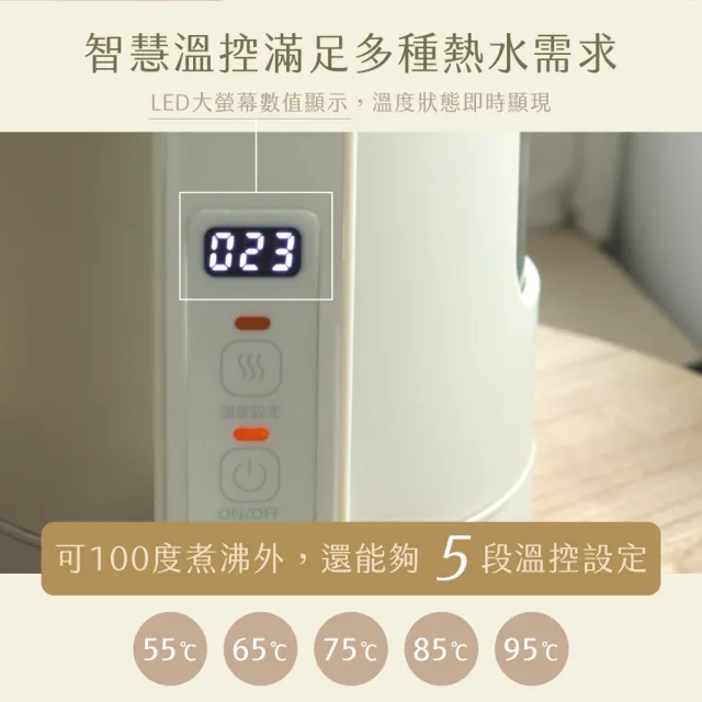 【KINYO】玻璃溫控快煮壺1.5L(電熱壺/ 熱水壺/煮水壺/電茶壺 ITHP-190)