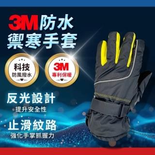 3M防水禦寒機車手套(機車 手套 防水 保暖 騎行 登山 禦寒 3M科技棉)