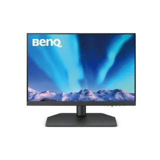 【BenQ】SW242Q 24型 IPS 2K 16:10 專業攝影修圖螢幕(數位紙技術/可旋轉/硬體校色/HDMI/DP/Type-C)