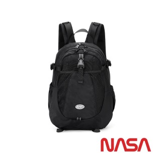 【NASA SPACE】戶外運動多功能雙肩後揹包-NA20010(星際黑)