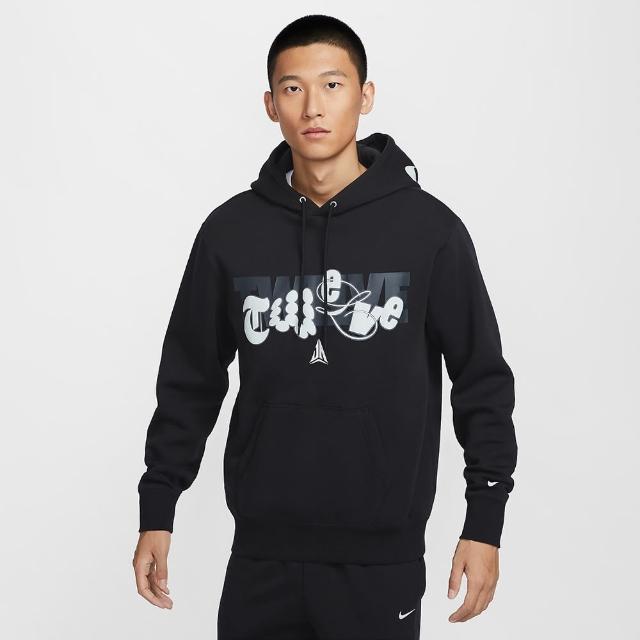 【NIKE 耐吉】長袖上衣 男款 大學T 運動 喬丹 AJ AS JA M CLUB BB PO HOODIE 黑 FZ1039-010