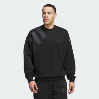 【adidas 愛迪達】運動服 大學T 衛衣 長袖上衣 男上衣 AE FOUN CREW(IW8060)