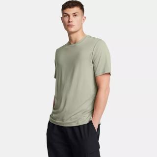 【UNDER ARMOUR】短袖上衣 男款 運動 MOVEMENT 綠 1387389-504