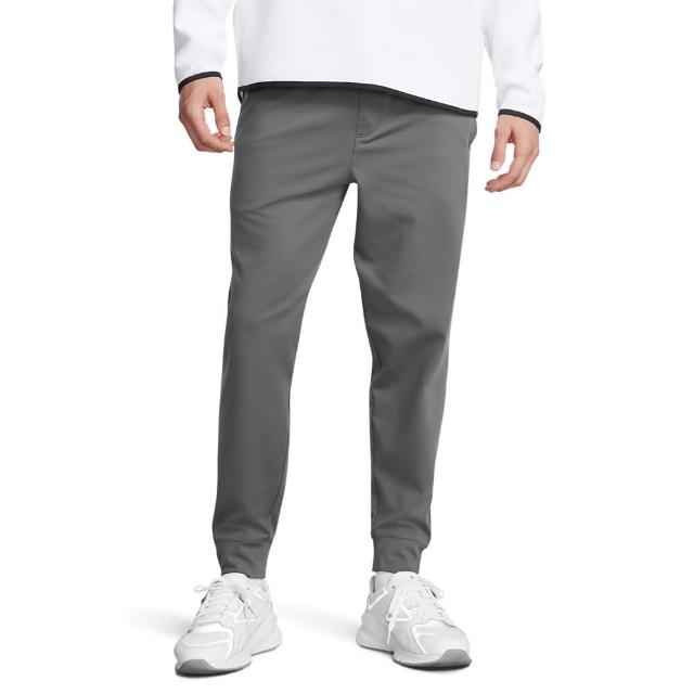 【UNDER ARMOUR】UA 男 Meridian Joggers 長褲_1386978-025(灰色)