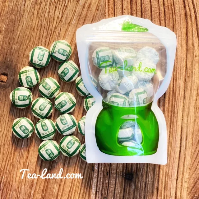 【茶韻】普洱茶-農殘檢驗合格迷你沱花草糖果機系列120克*3袋(五口味任選)