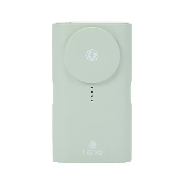 【LaPO】全功能 WT-12CL 5000mAh 快充版口袋行動電源(折收Lightning蘋果&type-c充電頭/磁吸Apple Watch)