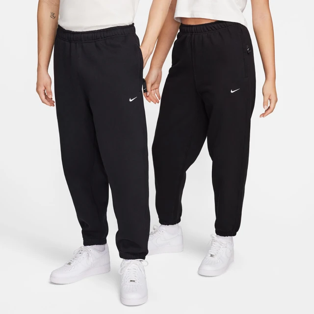 NIKE 耐吉 AS M NK SOLO SWSH FLC CF PANT 男款 黑色 運動褲 長褲 棉褲 LAB系列(DX1365-010 ∞)