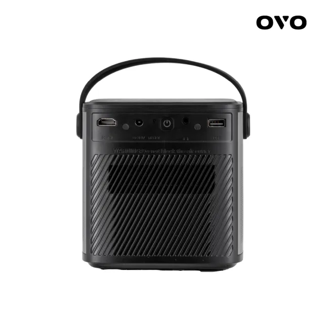 【OVO】1080P便攜智慧投影機(U8 1500流明 內建電池 娛樂/露營/戶外/商用)