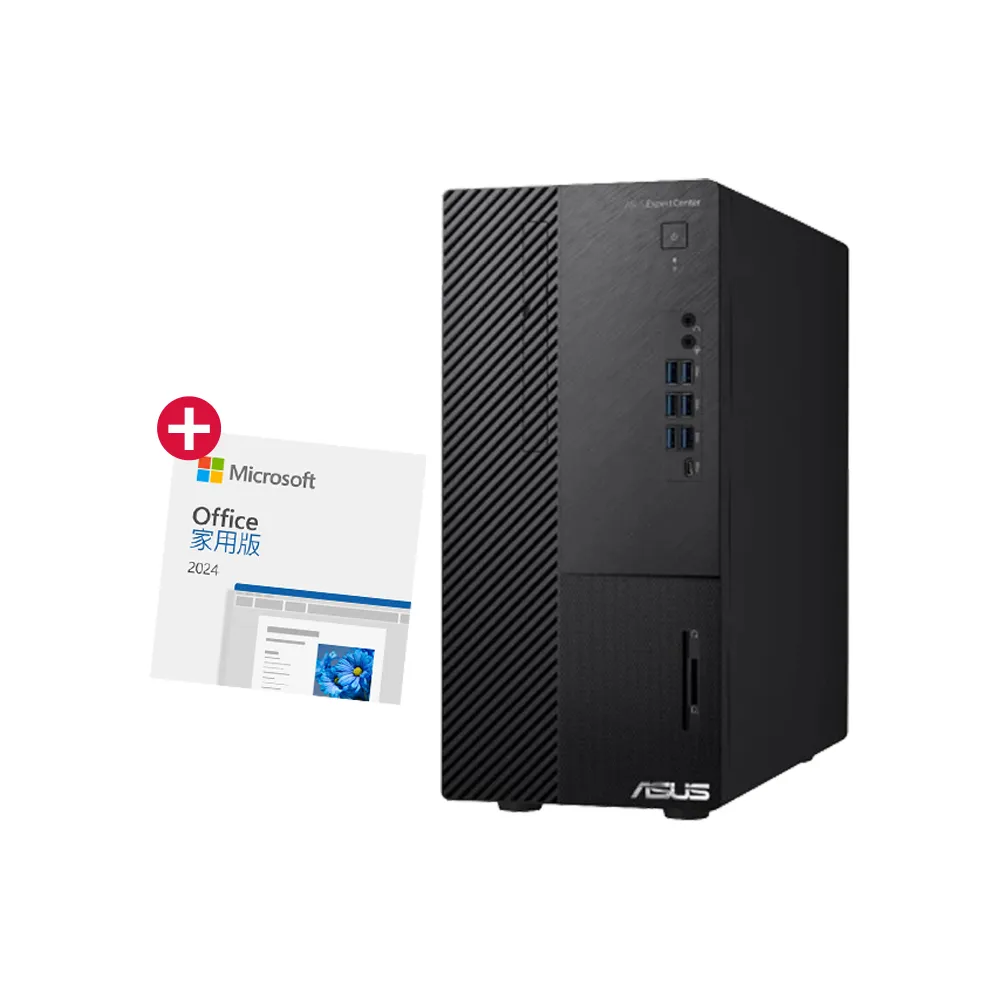 【ASUS 華碩】Office2024組★i5六核電腦(i5-12500/8G/1T HDD+256G SSD/W11/H-M500MD-512500001W)