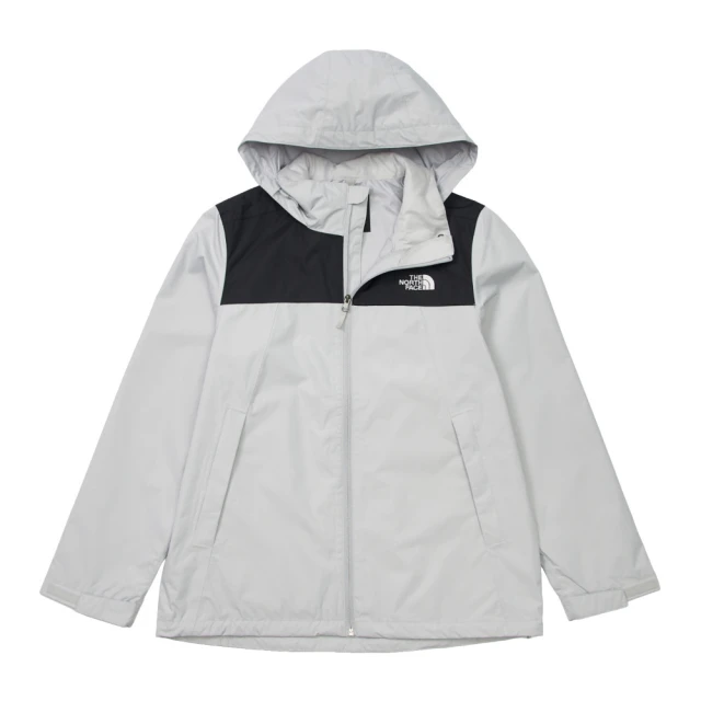 The North Face TNF 拼接防水透氣保暖連帽衝鋒衣 M NEW SANGRO DRYVENT JKT - AP 男 灰黑(NF0A88FRC3F)