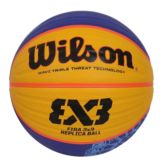 WILSON FIBA 3X3 指定用球 PARIS橡膠籃球 #6-6號球(WZ3015001XB6F)