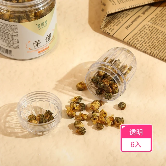 Dagebeno荷生活 高透小巧輕便耐高溫泡茶器 簡約免濾網茶水分離茶飲過濾球(6入)