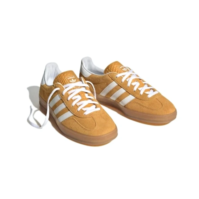 adidas 愛迪達 休閒鞋 ADIDAS GAZELLE INDOOR 芥末黃 黃橘 亮黃 焦糖底 麂皮 女鞋 HQ8716