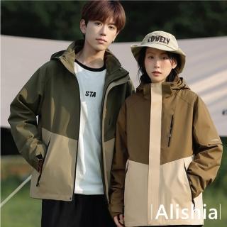 【Alishia】戶外機能單層薄款風衣外套 夾克 S-3XL／女款(黑 / 紅 / 紫 / 粉 / 棕 / 卡其 / 淺灰)