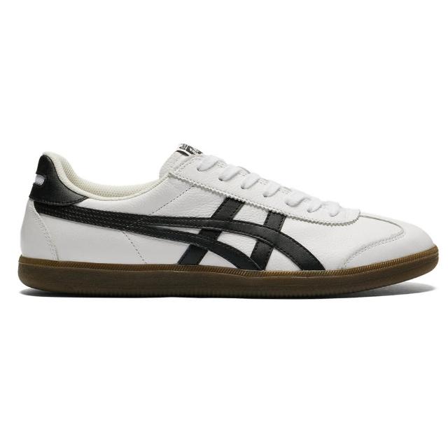 【Onitsuka Tiger】鬼塚虎 白底黑虎爪紋 TOKUTEN 休閒鞋 (1183C429-100)
