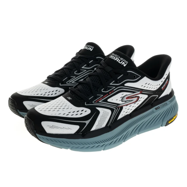 SKECHERS 男鞋 慢跑系列 慢跑鞋 瞬穿舒適科技 GO RUN MAX CUSHIONING PREMIER 2.0(220837WBK)