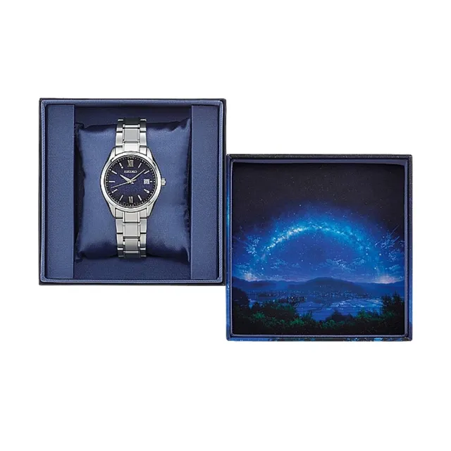 【SEIKO 精工】SELECTION Eternal Blue 太陽能電波限量錶-39.5mm藍(B72-0AH0U/SBTM355J)