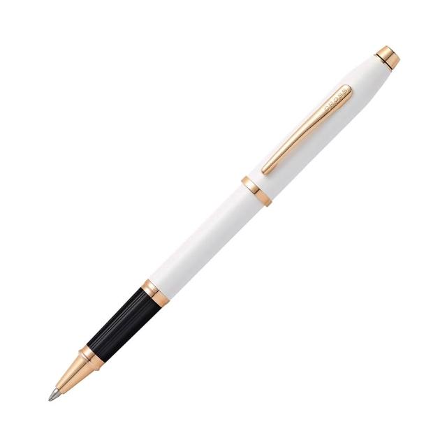 CROSS 世紀II珍珠白金夾鋼珠筆 Century II