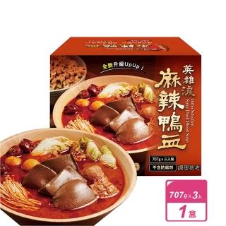 【金博家】麻辣鴨血麵(707公克 X 3 入)