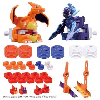 【TAKARA TOMY】POKEMON 精靈寶可夢 寶可夢激射鬥片-11 噴火龍vs蒼炎刃鬼 激戰決鬥組