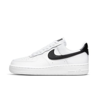 【NIKE 耐吉】WMNS AIR FORCE 1 07 休閒鞋 女鞋 白 黑勾 皮革(DD8959-103)