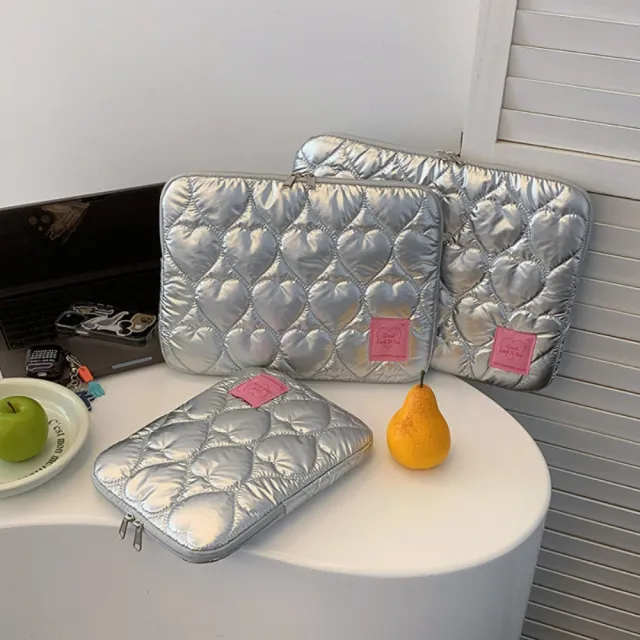 【巴黎精品】現貨+預購 手拿包帆布電腦包(刺繡愛心保護電腦男女包包5色w1ac14)