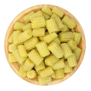 【田食原】任選899免運 鮮凍玉米筍500g-切段(非基改 加熱即食 低卡蔬菜 冷凍蔬菜 低熱量 健身餐 養生健康)