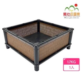 【田園樂】育材單箱寵物烏龜飼養箱45*45*21cm(適合陸龜 爬蟲 澤龜飼養箱)