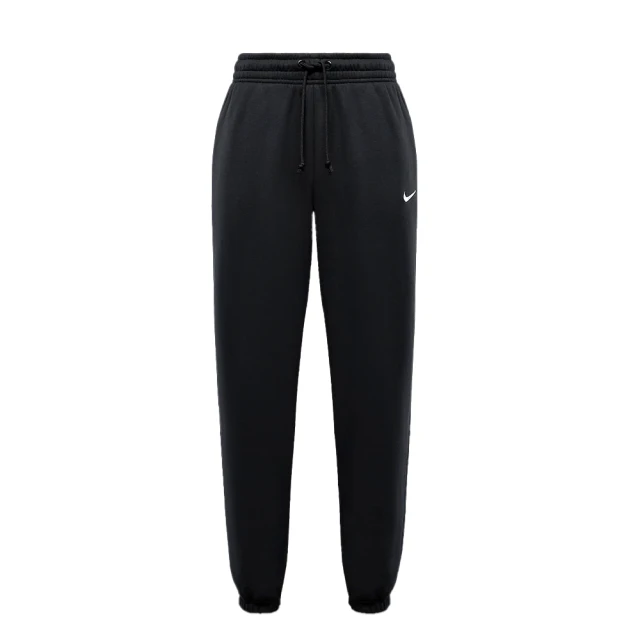 NIKE 耐吉 PHNX FLC HR OS Pant 2 女款 黑色 高腰 寬版 棉褲 保暖 長褲 FZ5997-010