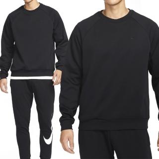 【NIKE 耐吉】UV Primary LS Crew 男款 黑色 運動 休閒 圓領 上衣 毛圈布 長袖 FZ0972-010