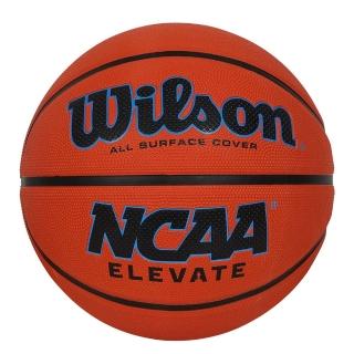【WILSON】NCAA ELEVATE橡膠籃球 #7-戶外 室外 室內 7號球(WZ3007001XB7)