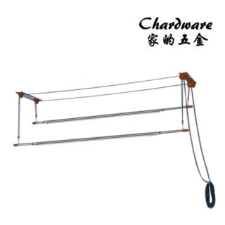 【P&B】雙桿式輕鬆升降曬衣架 不含桿(手拉式曬衣架.曬衣架.一桿兩桿.晾衣架.耐用不生鏽)
