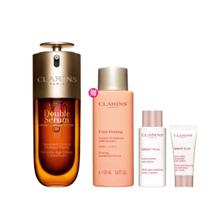 【CLARINS 克蘭詩】全新 第9代黃金雙萃精華50ml(抗老 保濕 精華液  雙11)