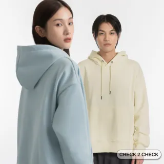 【CHECK2CHECK】厚磅柔柔帽T