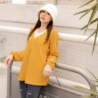 【OB 嚴選】小V臉雅緻長袖上衣(坑條紋/千鳥格紋/假兩件/大尺碼/小尺碼)