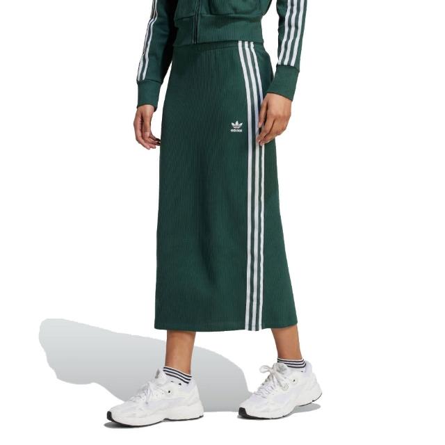 【adidas 愛迪達】KNITTED SKIRT 運動長裙 女 - IW3167