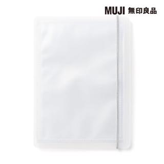 【MUJI 無印良品】方便瀏覽全開型收藏卡夾/明信片尺寸/12口袋/3行x4列/