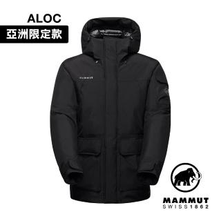 【Mammut 長毛象官方直營】Obelisk GTX HS Thermo Coat AF 日系GTX羽絨連帽外套 黑色 男款 #1010-30980