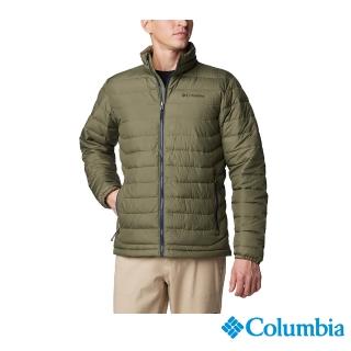 【Columbia 哥倫比亞】男款-防潑保暖化纖外套-軍綠(UWE71550AG/IF)